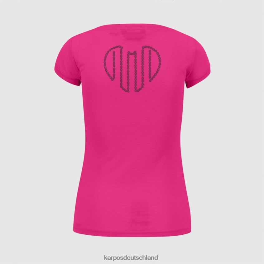 T-Shirt| de Karpos Frauen Val Federia W T-Shirt Kabarett ZV820Z1358