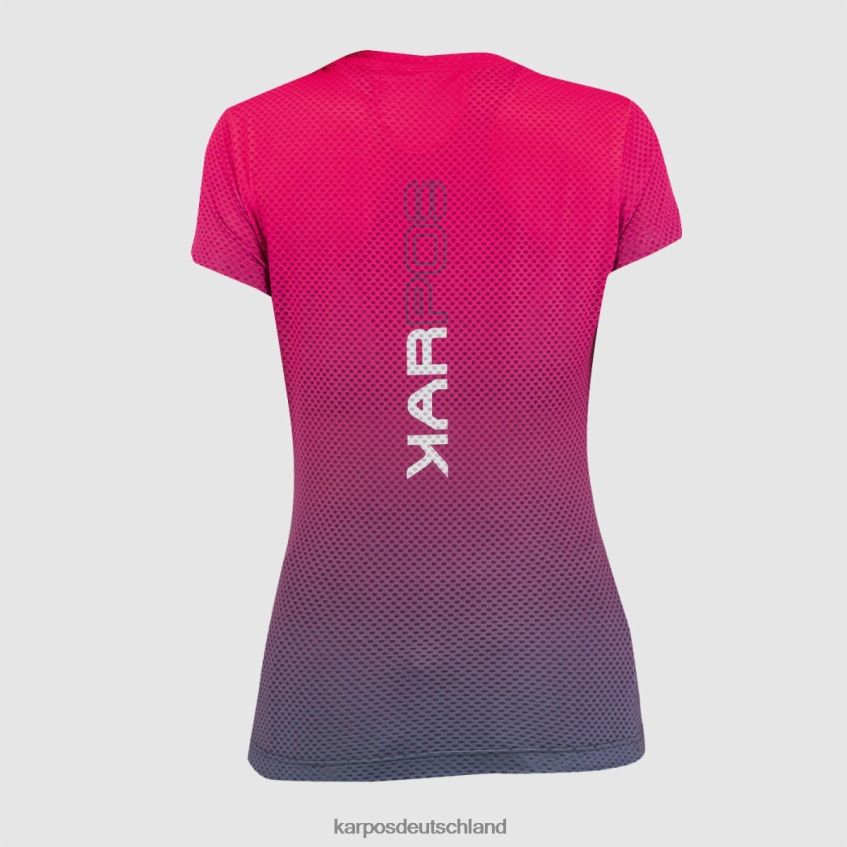 T-Shirt| de Karpos Frauen Verve Mesh W T-Shirt Ombreblau/Kabarett ZV820Z1317