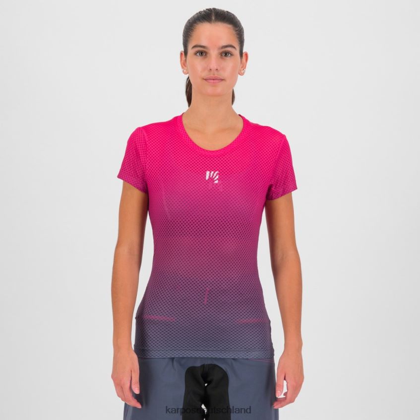 T-Shirt| de Karpos Frauen Verve Mesh W T-Shirt Ombreblau/Kabarett ZV820Z1317