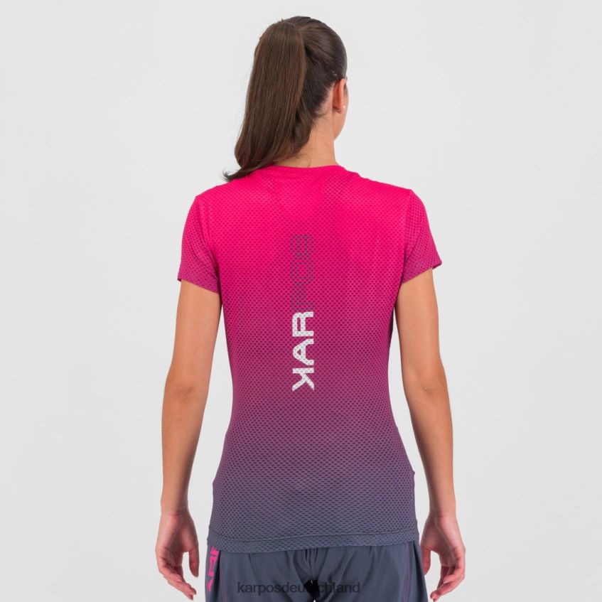 T-Shirt| de Karpos Frauen Verve Mesh W T-Shirt Ombreblau/Kabarett ZV820Z1317