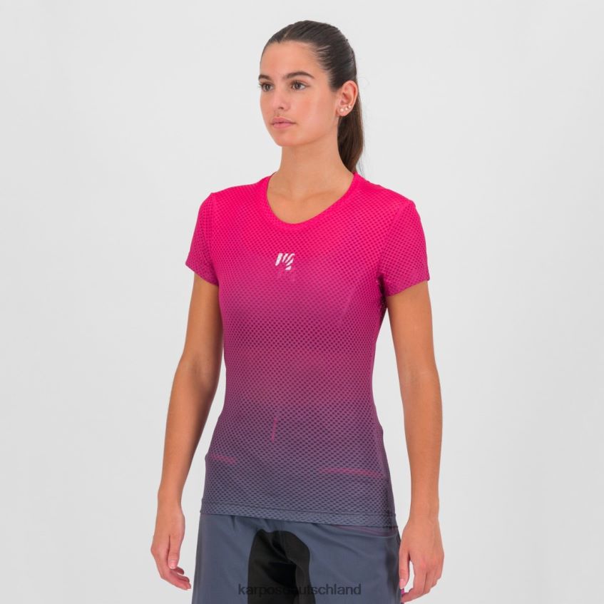 T-Shirt| de Karpos Frauen Verve Mesh W T-Shirt Ombreblau/Kabarett ZV820Z1317