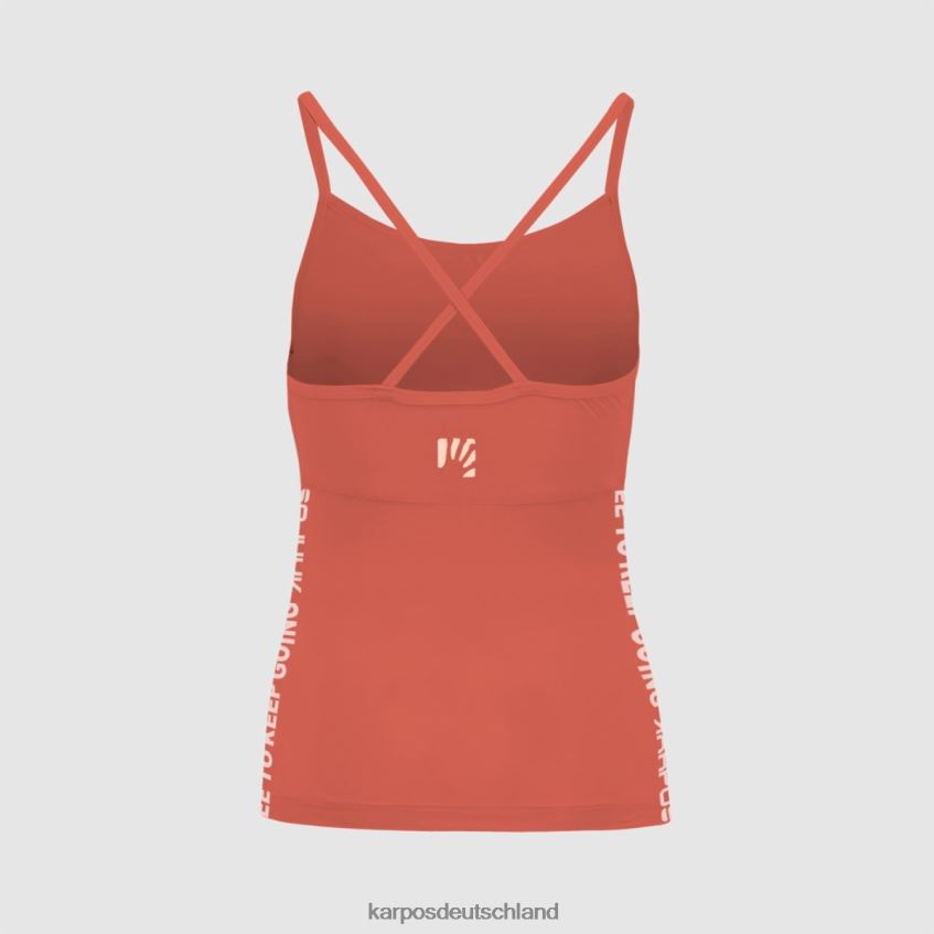 T-Shirt| de Karpos Frauen easyfrizz w top heiße Koralle ZV820Z1290