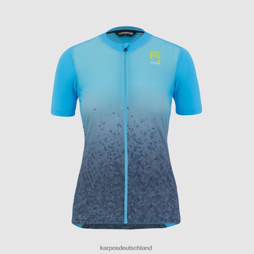 T-Shirt| de Karpos Frauen verve evo w trikot Blaues Atoll/Sky Captain ZV820Z1224