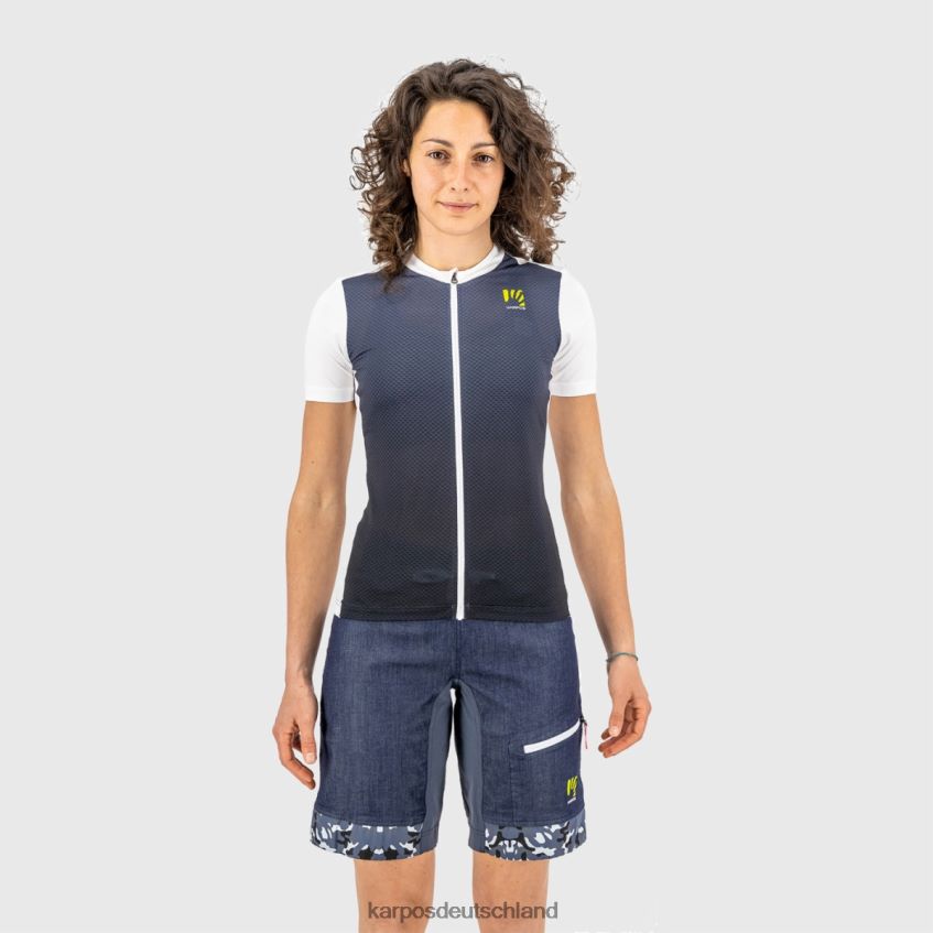 T-Shirt| de Karpos Frauen verve evo w trikot Ombre blau/weiß ZV820Z1228