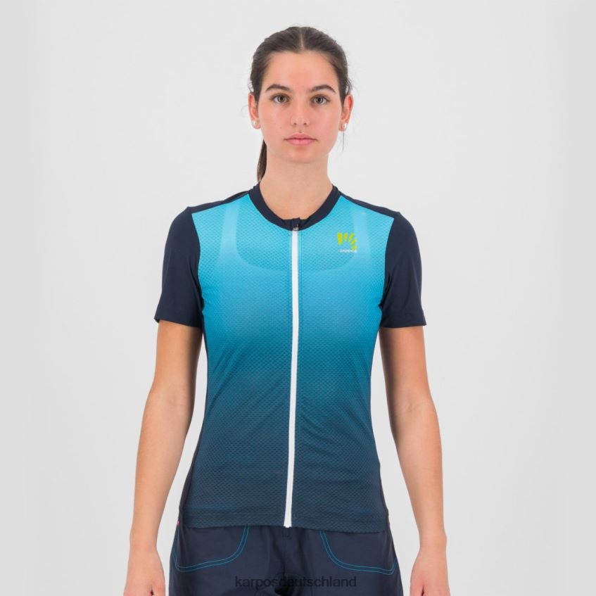 T-Shirt| de Karpos Frauen verve evo w trikot Sky Captain/Blue Atoll ZV820Z1225
