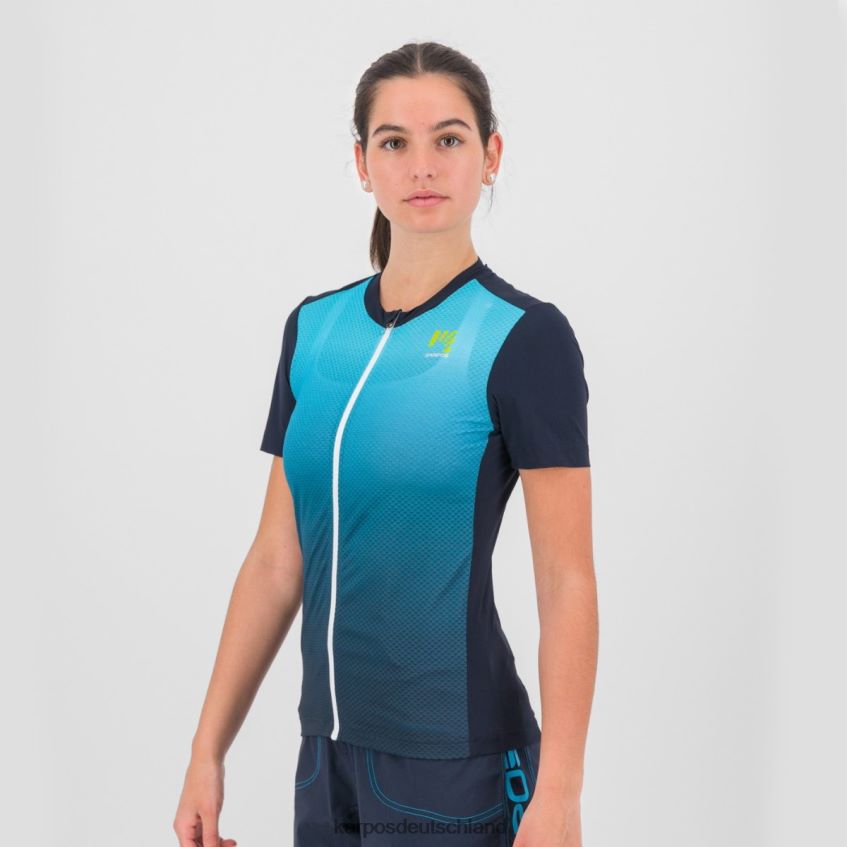 T-Shirt| de Karpos Frauen verve evo w trikot Sky Captain/Blue Atoll ZV820Z1225