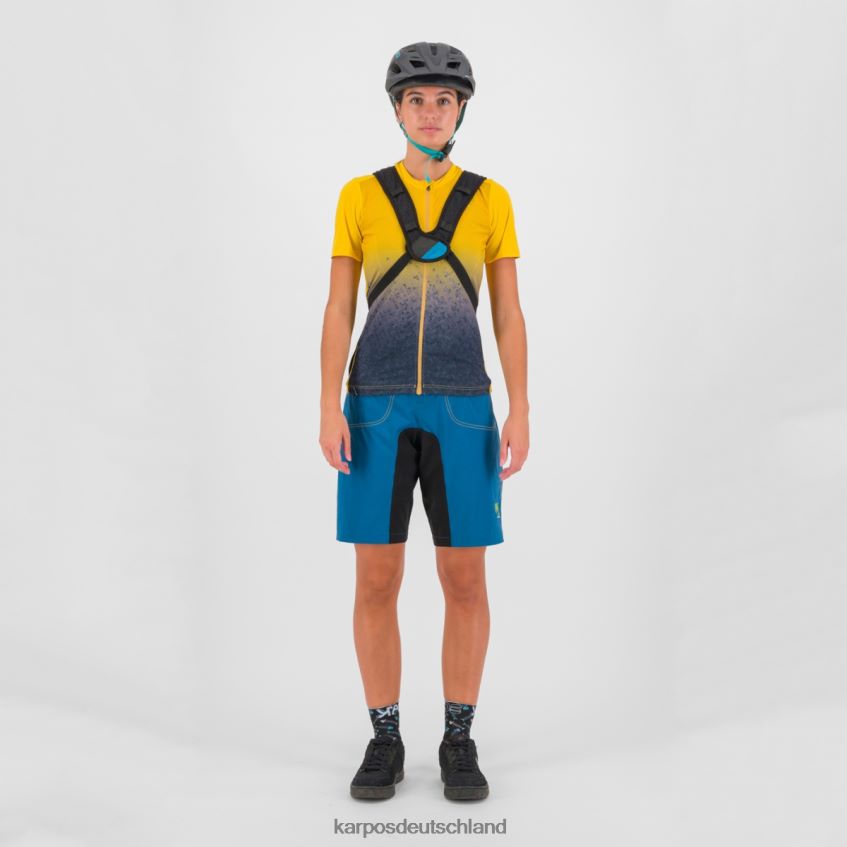 T-Shirt| de Karpos Frauen verve evo w trikot Zitronencurry/Ombreblau ZV820Z1230