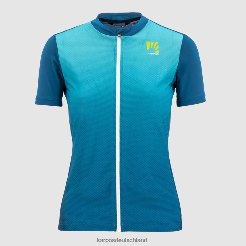 T-Shirt| de Karpos Frauen verve evo w trikot marokkanisches Blau/Bluebird ZV820Z1227
