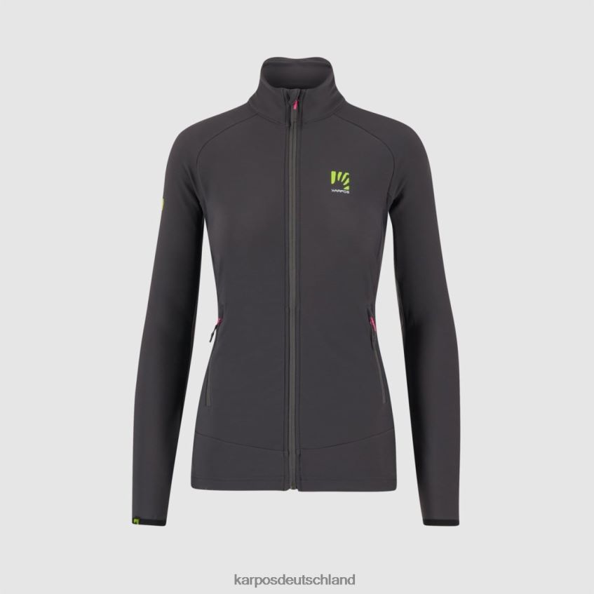 Vlies| de Karpos Frauen Alagna R mit Fleece dunkelgrau dunkelgrau ZV820Z1140
