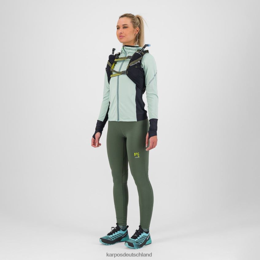 Vlies| de Karpos Frauen Lavaredo Evo mit Fleece Hafengrau/Schwarz ZV820Z1138