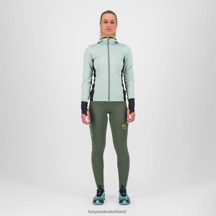 Vlies| de Karpos Frauen Lavaredo Evo mit Fleece Hafengrau/Schwarz ZV820Z1138