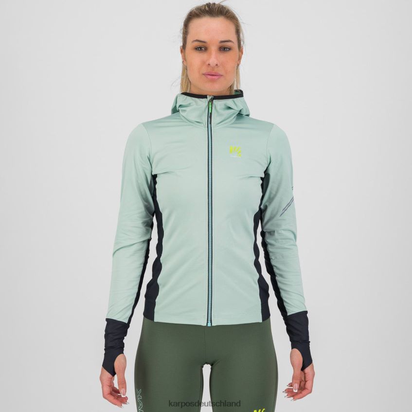 Vlies| de Karpos Frauen Lavaredo Evo mit Fleece Hafengrau/Schwarz ZV820Z1138