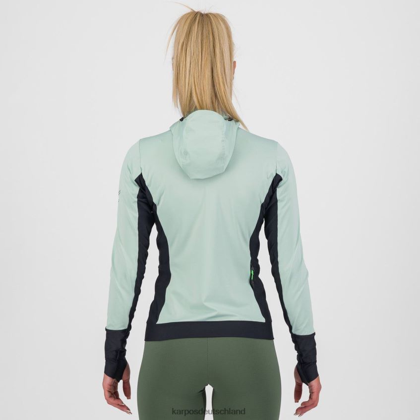 Vlies| de Karpos Frauen Lavaredo Evo mit Fleece Hafengrau/Schwarz ZV820Z1138