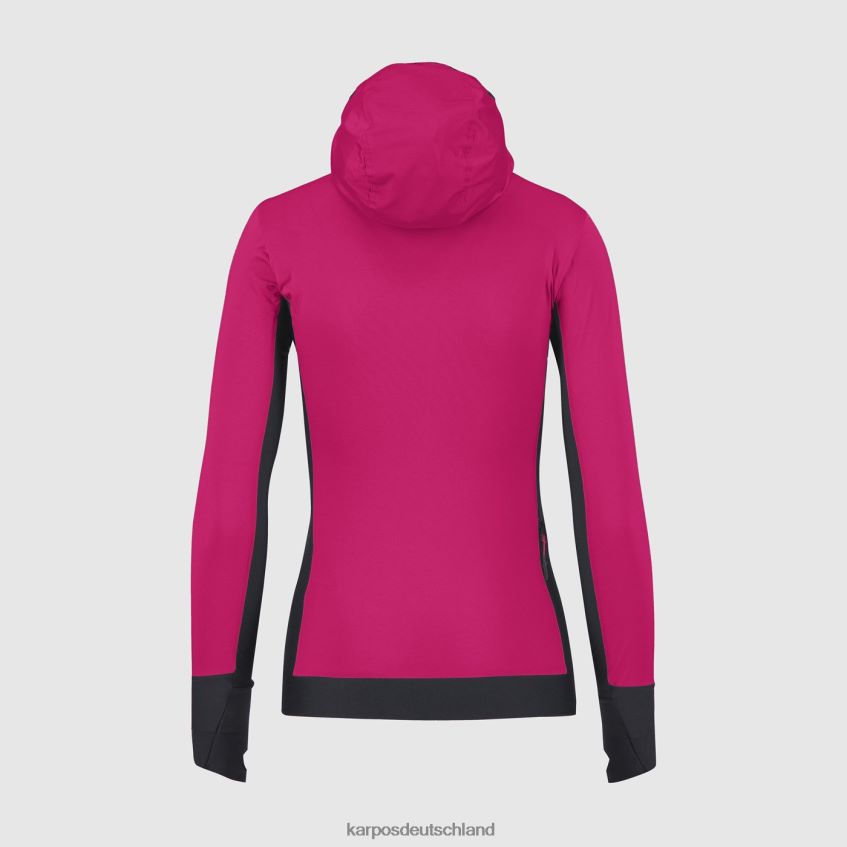 Vlies| de Karpos Frauen Lavaredo Evo mit Fleece Pink Schwarz ZV820Z1139