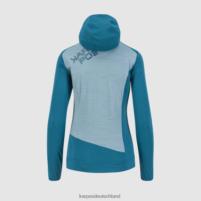 Vlies| de Karpos Frauen Nuvolau mit Fleece Korsar/Adriablau ZV820Z1180