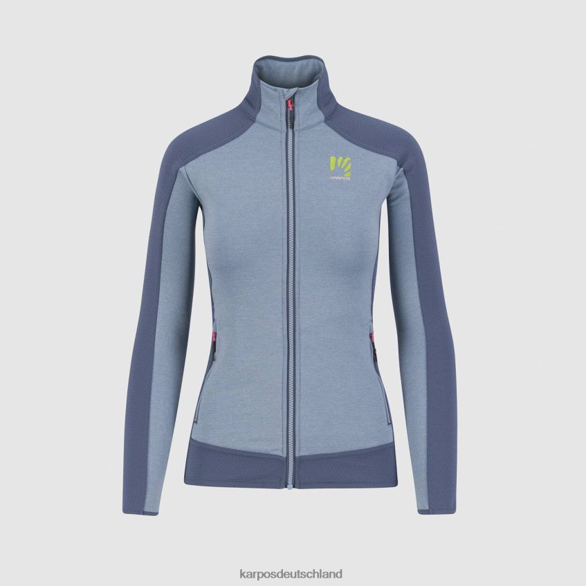 Vlies| de Karpos Frauen Odle mit Fleece Bergquelle/Beringmeer ZV820Z1160