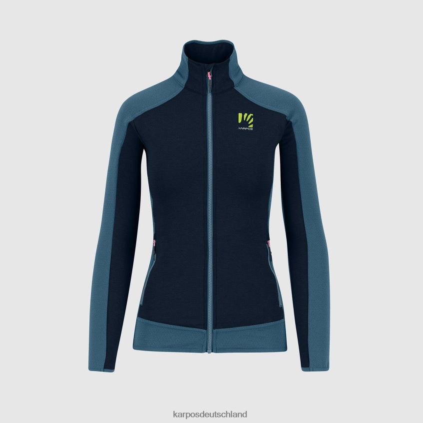 Vlies| de Karpos Frauen Odle mit Fleece Vulkan/Beringmeer ZV820Z1162
