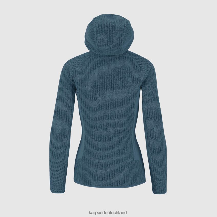 Vlies| de Karpos Frauen Rocchetta mit Kapuzenpullover aus Fleece Beringmeer ZV820Z1170