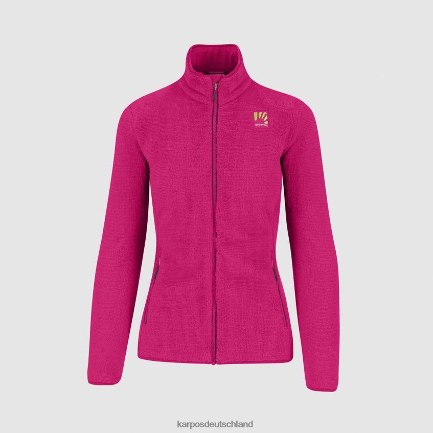 Vlies| de Karpos Frauen Scheitelpunkt mit Fleece Rosa ZV820Z1136