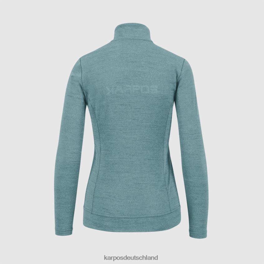 Vlies| de Karpos Frauen pomedes w t-shirt ls Adriablau ZV820Z1191