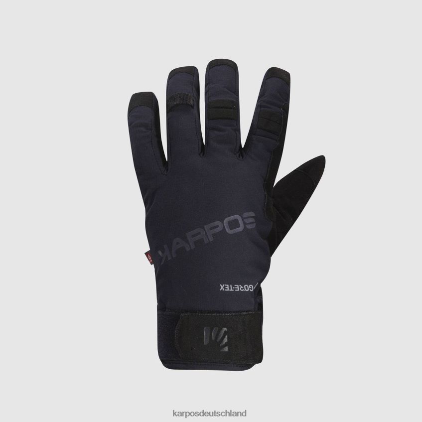 Handschuh| de Karpos Männer Goretex-Handschuh Schwarz ZV820Z869