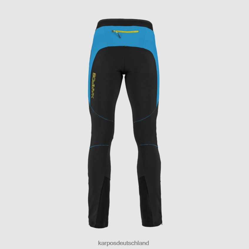 Hose| de Karpos Männer Alagna Evo Hose schwarz/blaues Juwel ZV820Z536