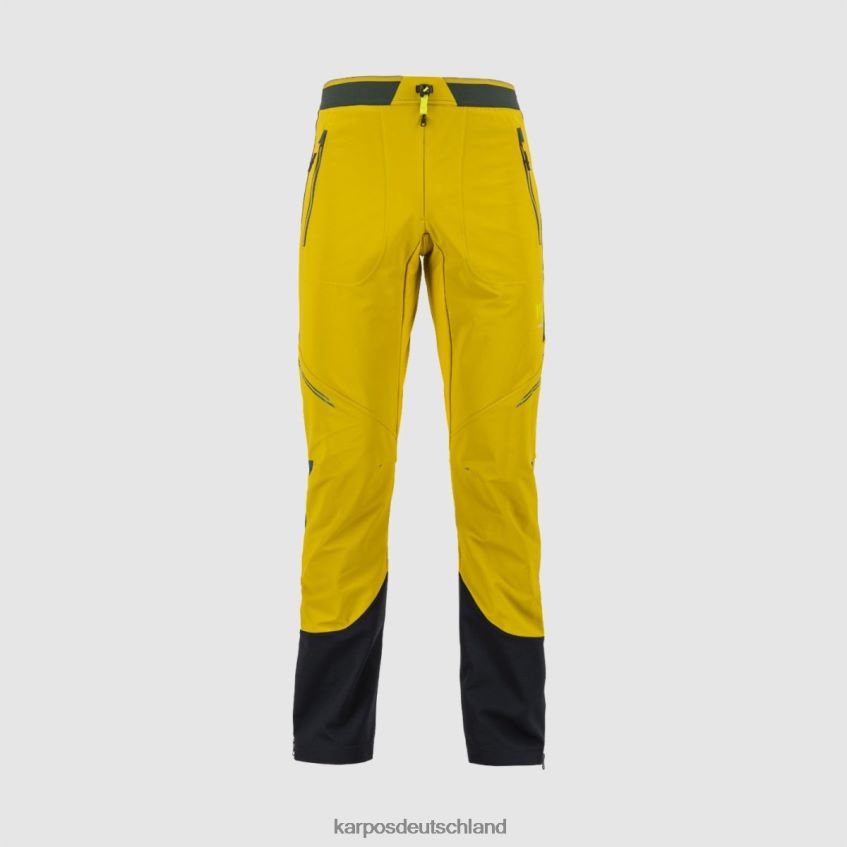 Hose| de Karpos Männer Alagna Plus Evo Hose Goldflocken/Dschungelgrün ZV820Z471