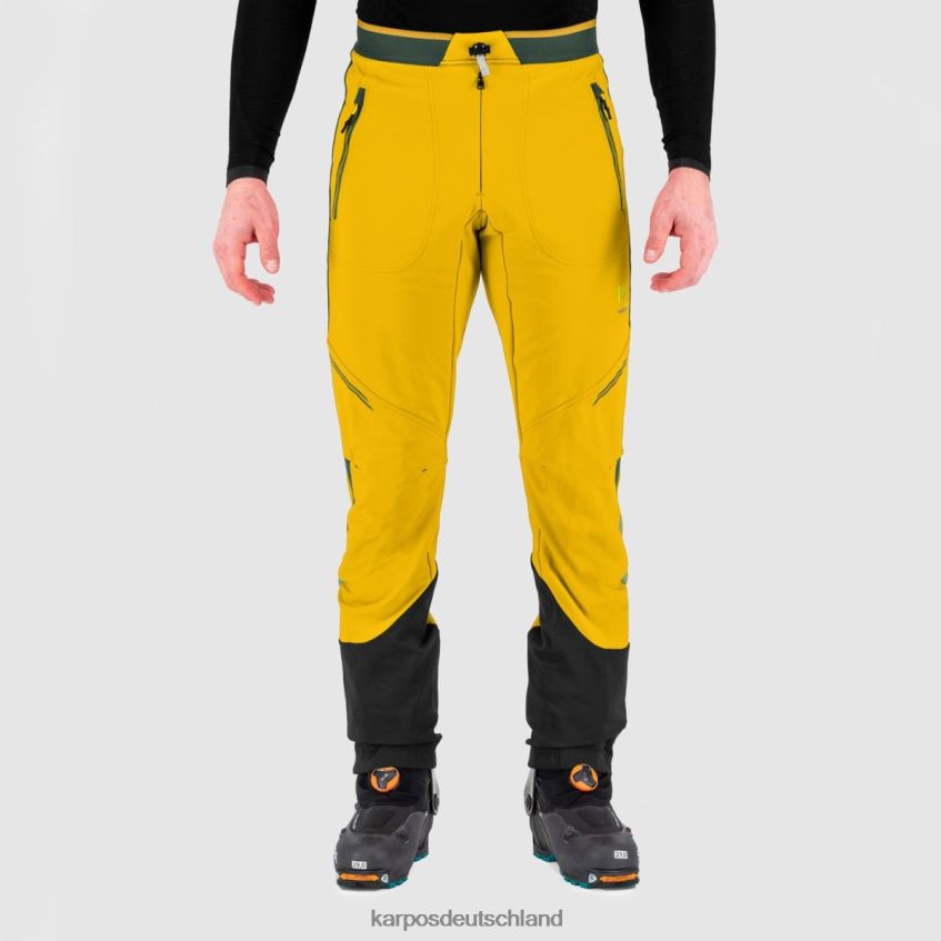 Hose| de Karpos Männer Alagna Plus Evo Hose Goldflocken/Dschungelgrün ZV820Z471
