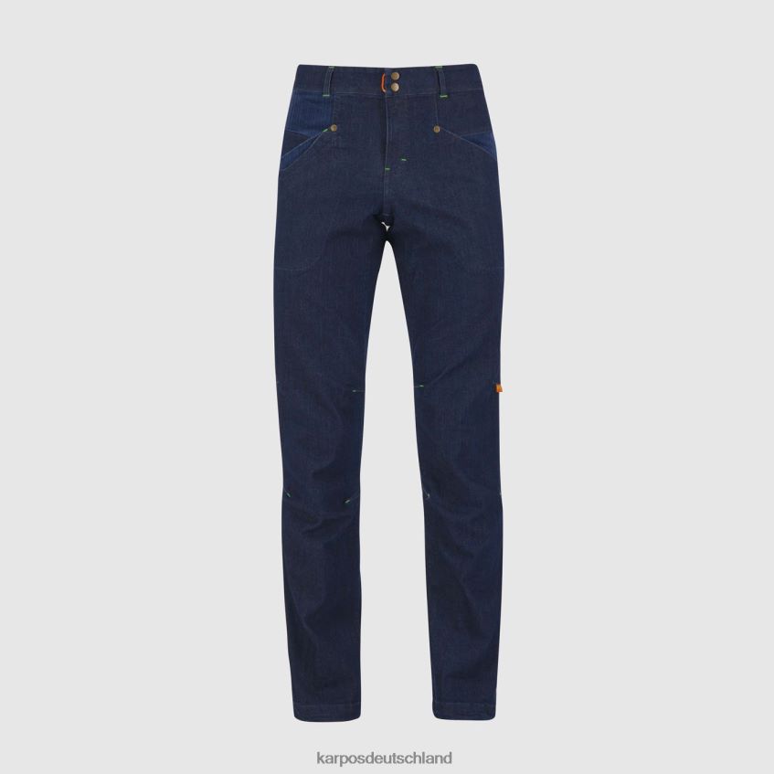 Hose| de Karpos Männer Carpino-Hose blaue Jeans ZV820Z584