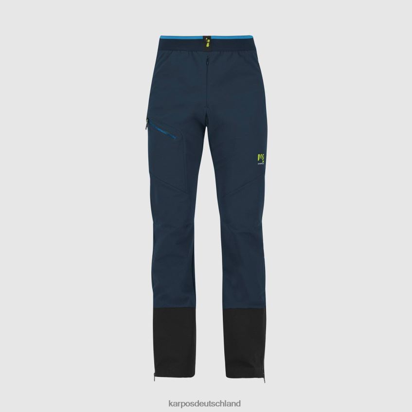 Hose| de Karpos Männer Grand Mont Skimo Hose Mitternacht/Schwarz/Divablau ZV820Z485