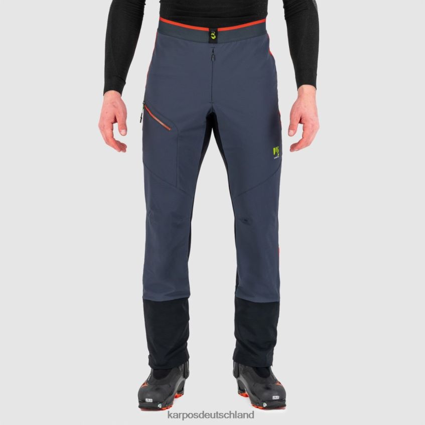 Hose| de Karpos Männer Grand Mont Skimo Hose Tusche/Grenadine/Schwarz ZV820Z487