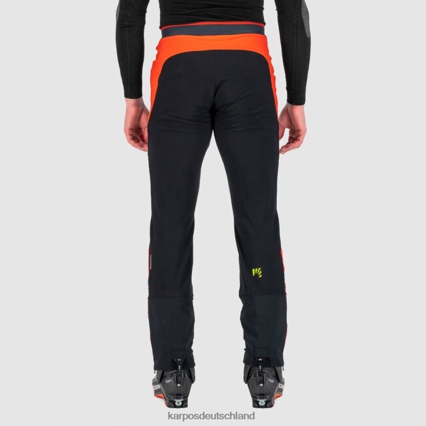 Hose| de Karpos Männer Grand Mont Skimo Hose Tusche/Grenadine/Schwarz ZV820Z487