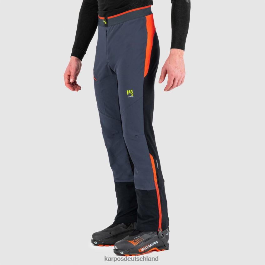 Hose| de Karpos Männer Grand Mont Skimo Hose Tusche/Grenadine/Schwarz ZV820Z487