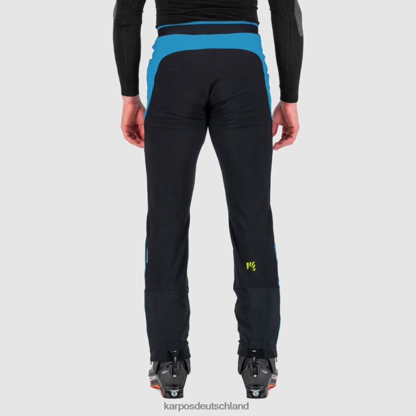 Hose| de Karpos Männer Grand Mont Skimo Hose Tusche/Juwelenblau/Schwarz ZV820Z488