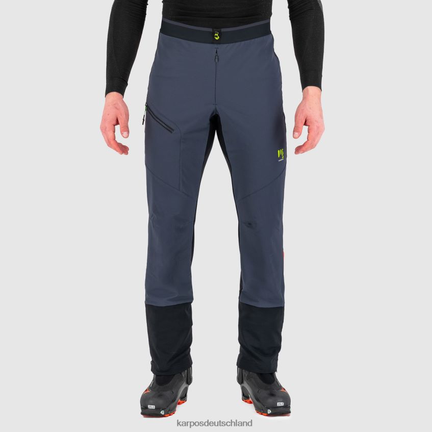 Hose| de Karpos Männer Grand Mont Skimo Hose Tusche/Schwarz ZV820Z489