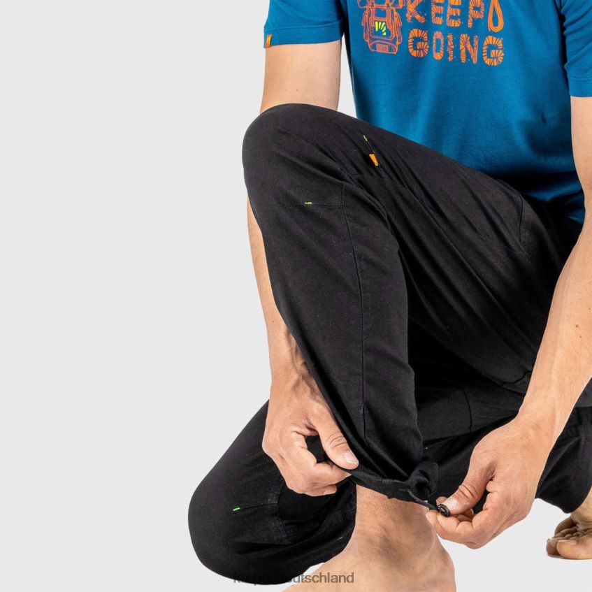 Hose| de Karpos Männer Leichte Jeanshose von Castegner Schwarz ZV820Z557