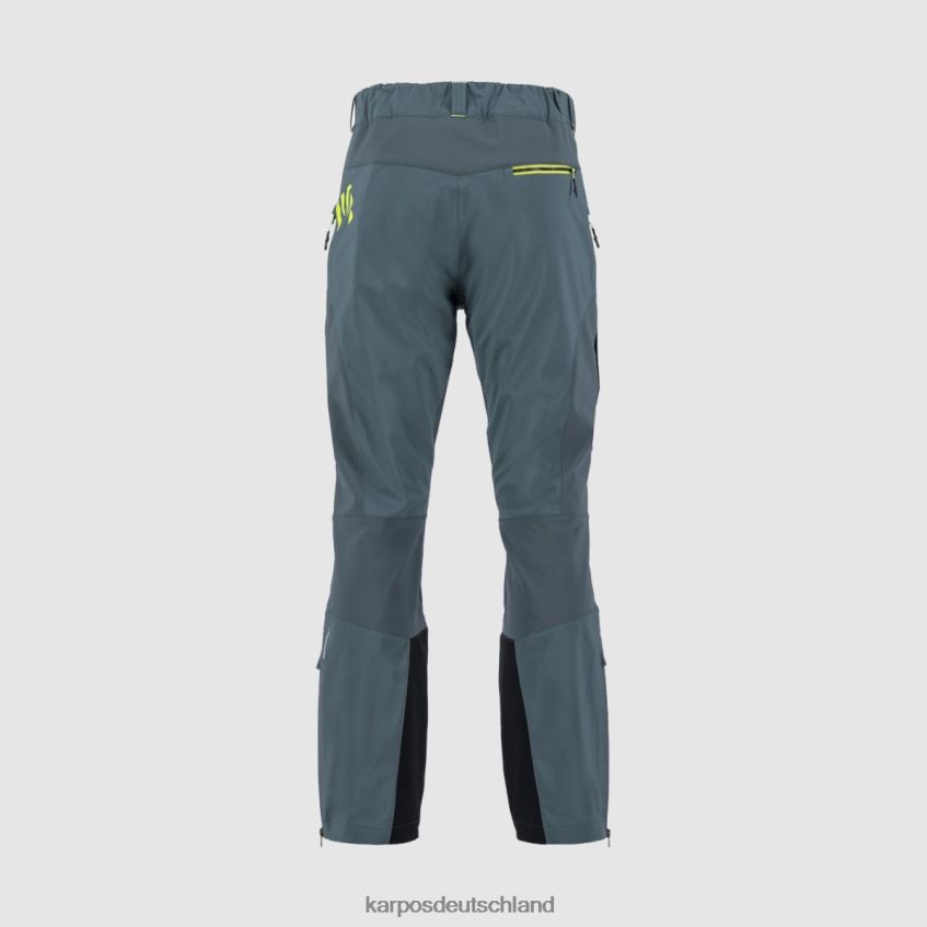 Hose| de Karpos Männer Marmolada-Hose dunkler Schiefer/Limettengrün ZV820Z466