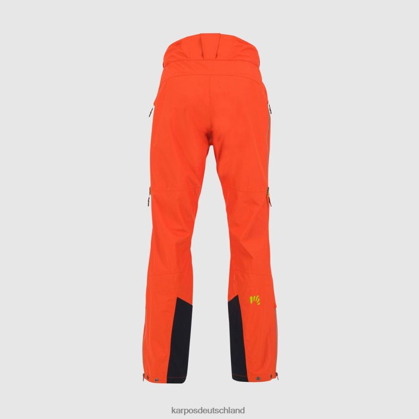 Hose| de Karpos Männer Midi-Shell-Hose würzige Orange ZV820Z443