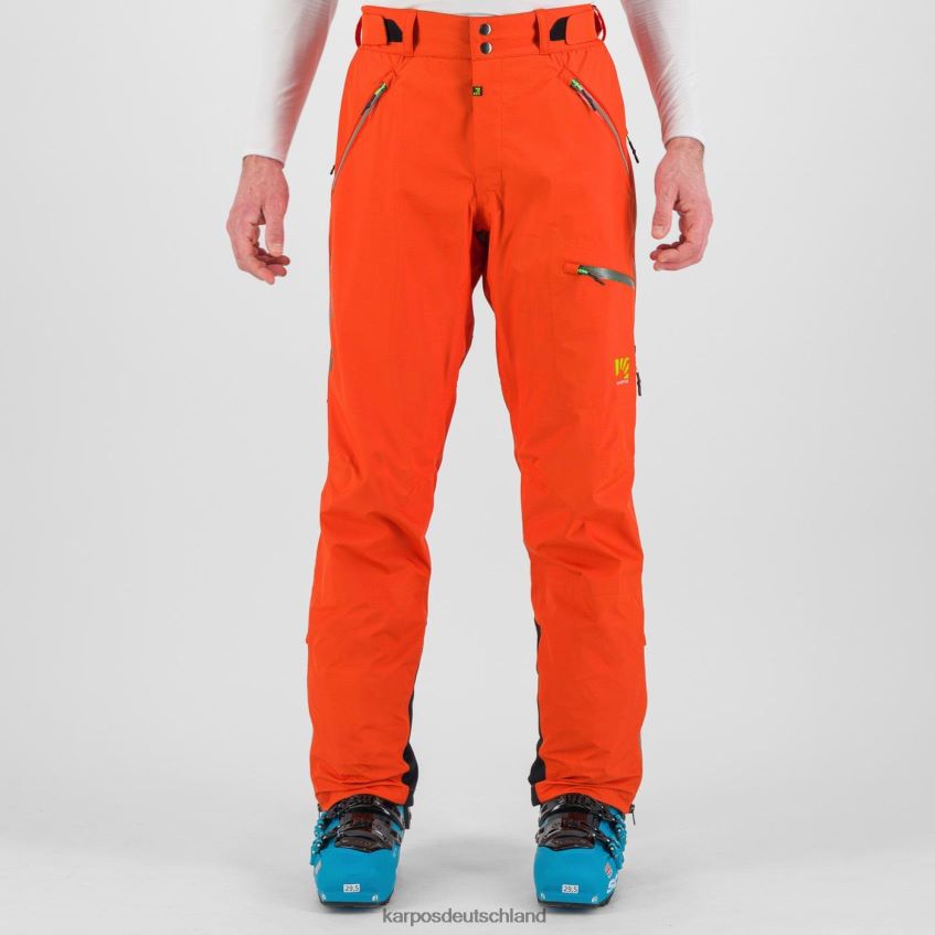 Hose| de Karpos Männer Midi-Shell-Hose würzige Orange ZV820Z443