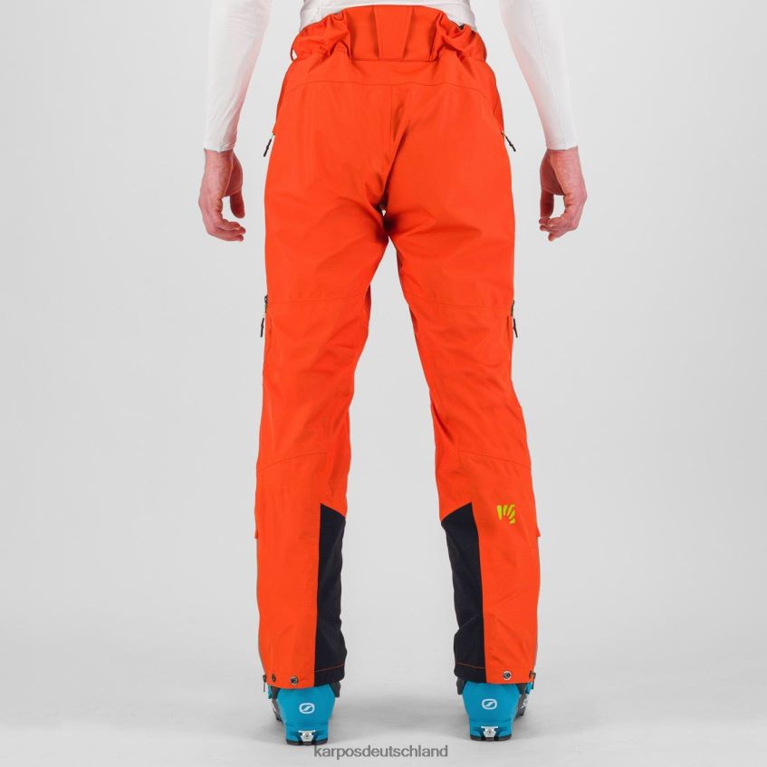 Hose| de Karpos Männer Midi-Shell-Hose würzige Orange ZV820Z443