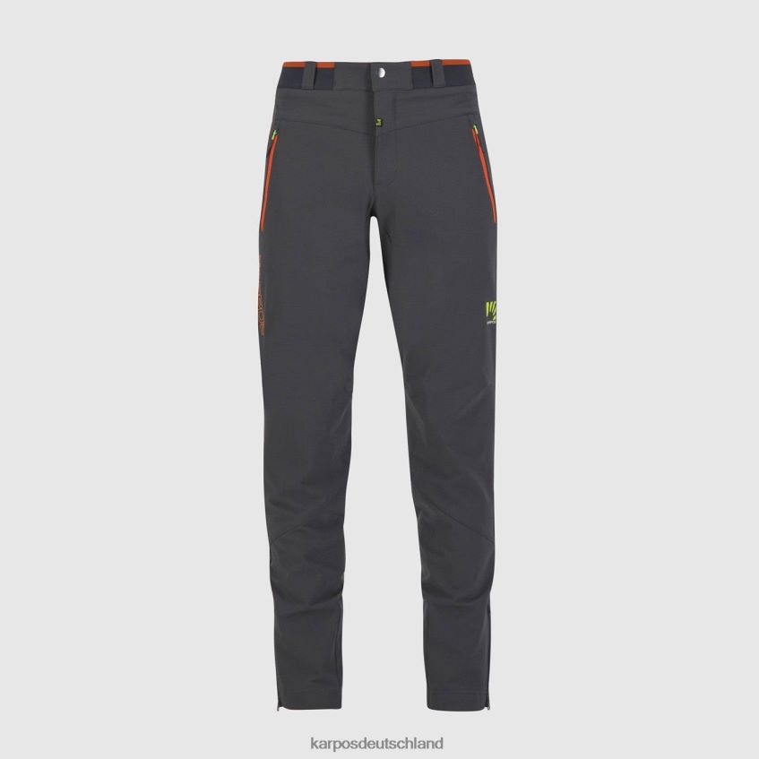 Hose| de Karpos Männer Pietena-Hose schwarzer Sand/würziges Orange ZV820Z520
