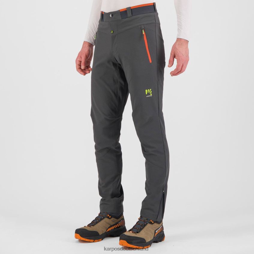 Hose| de Karpos Männer Pietena-Hose schwarzer Sand/würziges Orange ZV820Z520