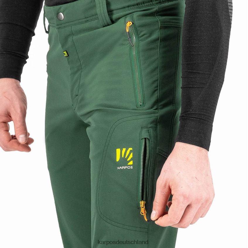 Hose| de Karpos Männer San Martino Hose Dschungelgrün ZV820Z498