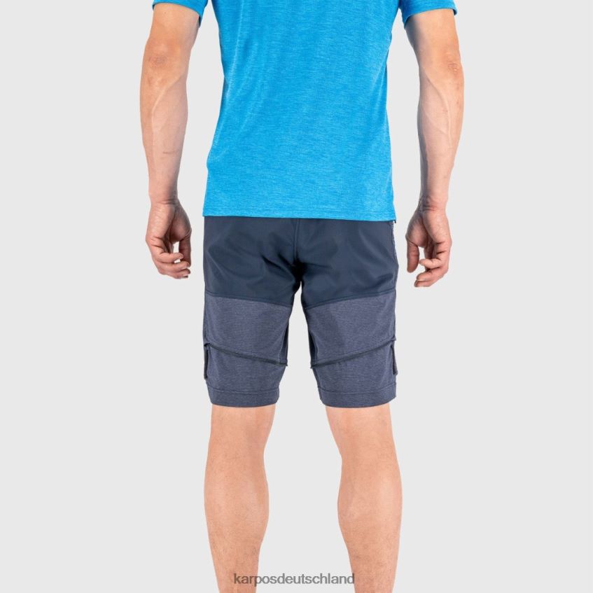 Hose| de Karpos Männer Santa Croce Zip-Off-Hose Weltraum/Indigo b. ZV820Z522