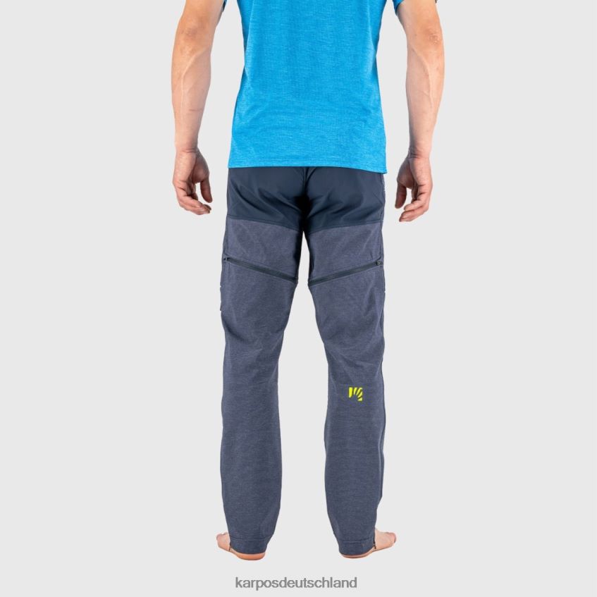 Hose| de Karpos Männer Santa Croce Zip-Off-Hose Weltraum/Indigo b. ZV820Z522