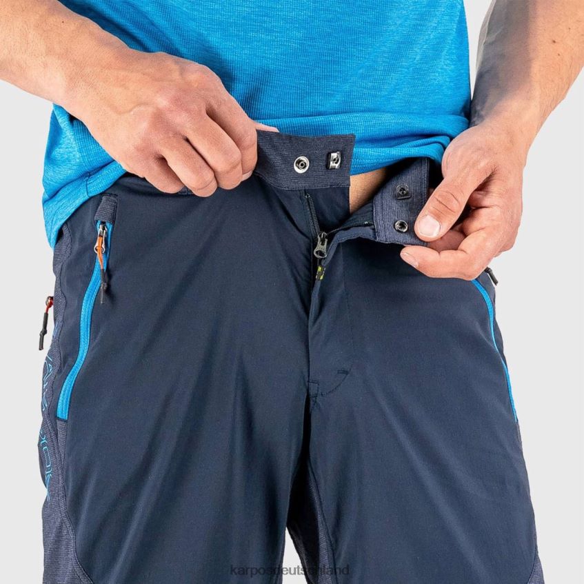Hose| de Karpos Männer Santa Croce Zip-Off-Hose Weltraum/Indigo b. ZV820Z522