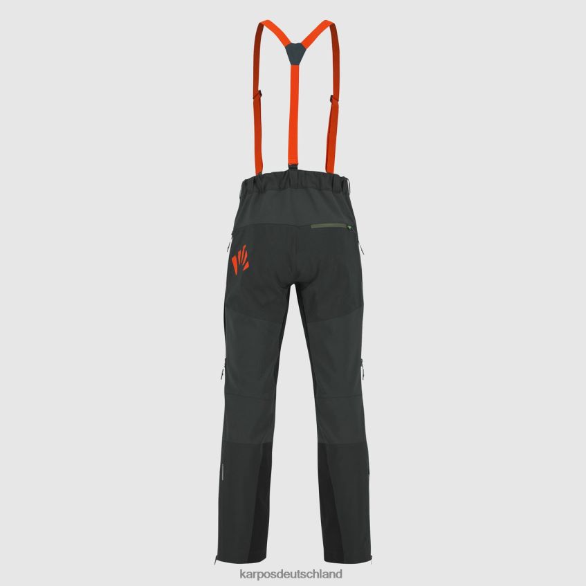 Hose| de Karpos Männer Schiara Evo Hose schwarz/würziges Orange ZV820Z457