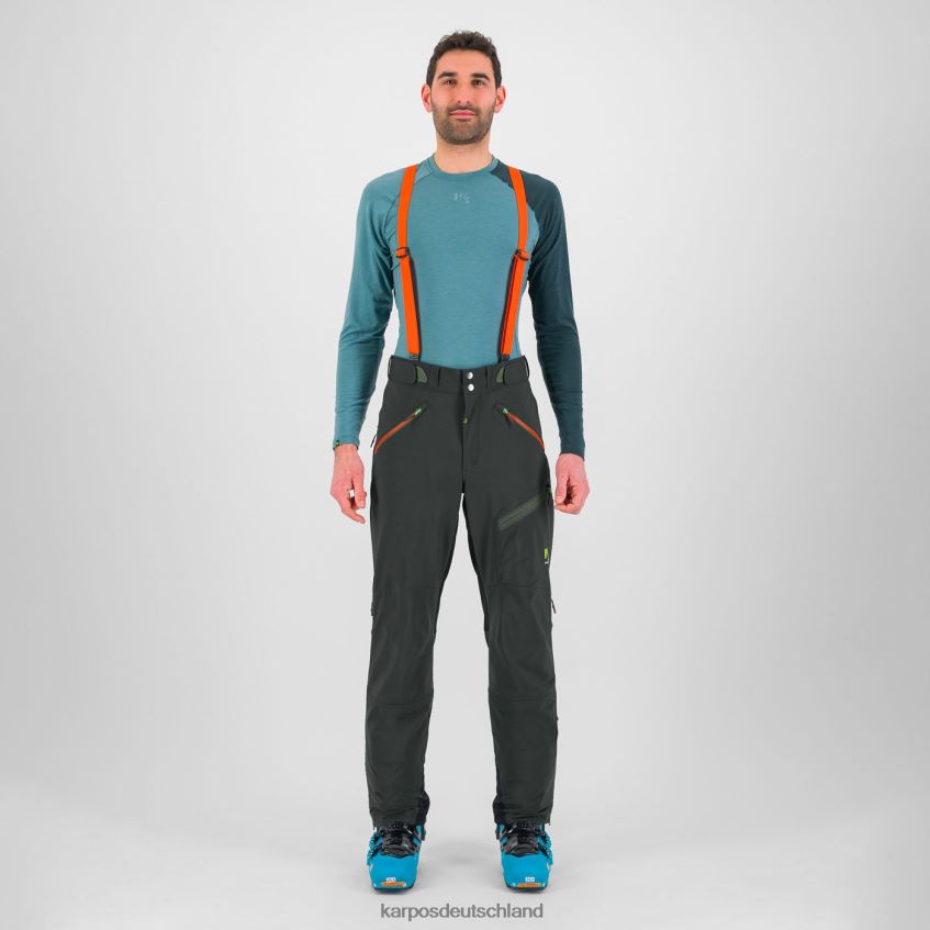 Hose| de Karpos Männer Schiara Evo Hose schwarz/würziges Orange ZV820Z457