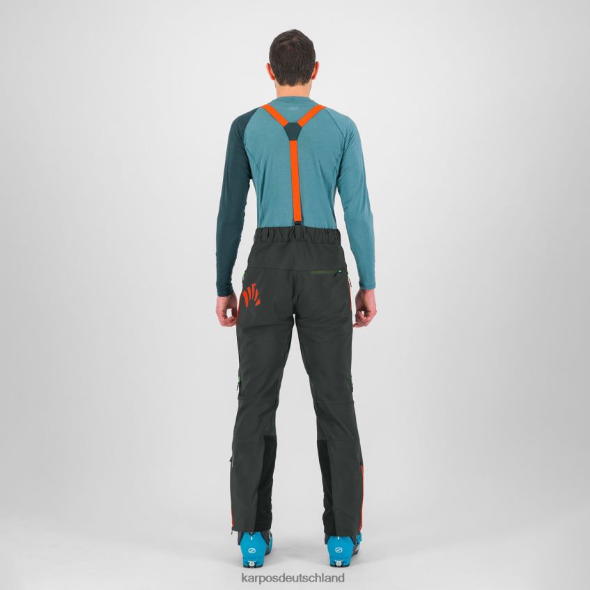 Hose| de Karpos Männer Schiara Evo Hose schwarz/würziges Orange ZV820Z457