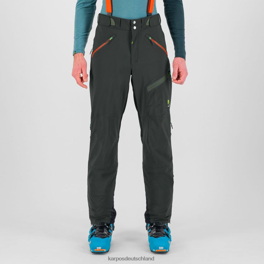 Hose| de Karpos Männer Schiara Evo Hose schwarz/würziges Orange ZV820Z457